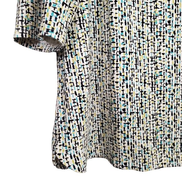 J Jill Wearever Collection Size L Shirt Jersey Knit Pullover Stretch Half Sleeve - Picture 5 of 8